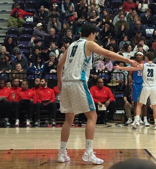 杨瀚森14分17板2助2帽半场两双!混音二番战再胜蓝队 杨瀚森14分17板2助2帽半场两双!混音二番战再胜蓝队